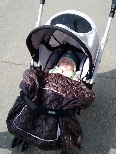 how to use stroller for newborn
